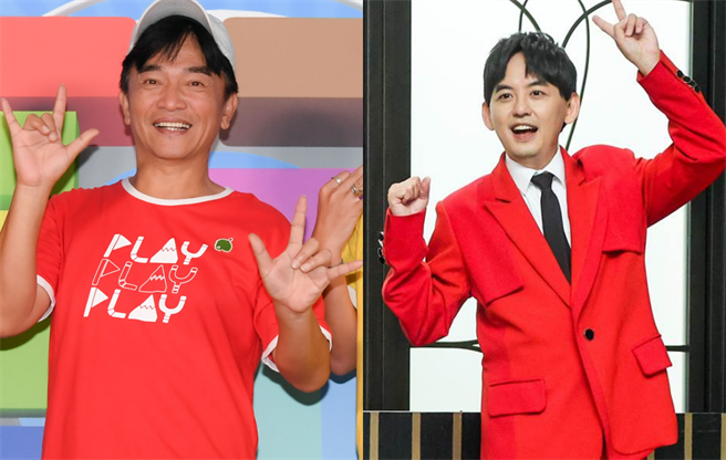 吳宗憲（左）今批黃子佼主持的《婚禮歌手》copy國外節目。（三立提供、本報資料照）