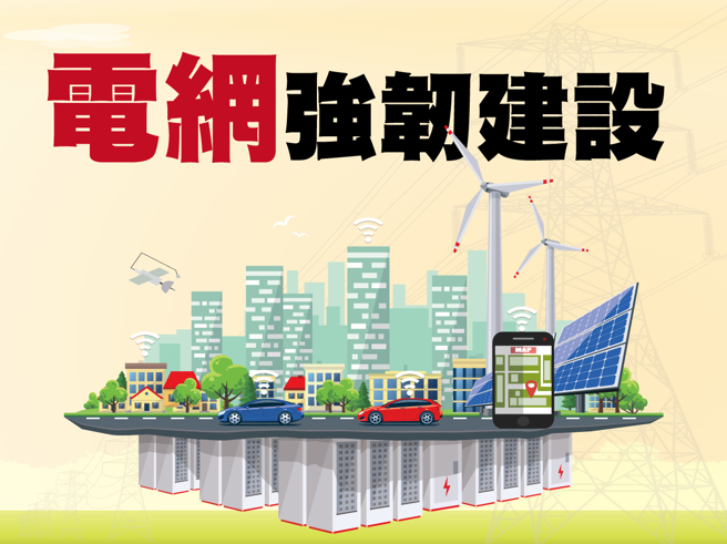 发生「三○三全台大停电」后，强化全台电网韧性成了政府当务之急，台电推出千亿元规模的电网强韧建设计画，涵盖了软体、硬体多个部分，国内相关概念股可望享受最大利益！(图/先探投资周刊提供)