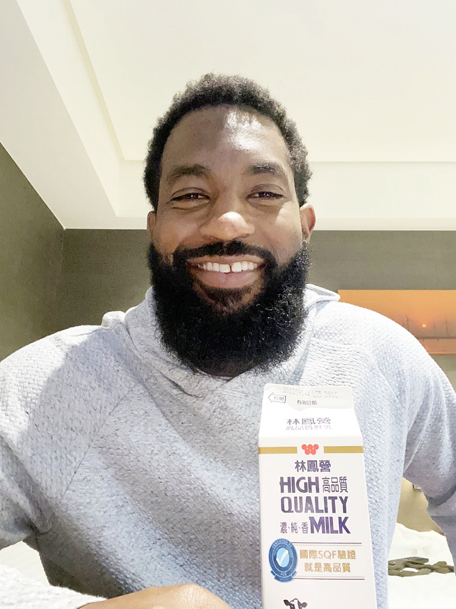 味全龙洋炮谷德温。（资料照，味全龙提供）