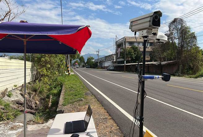 云林县积极打击噪音车辆，环、警联手加强稽查检测。（云林县政府提供／张朝欣云林传真）