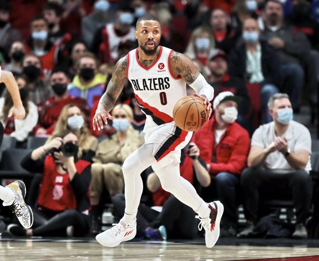 利拉德打算待在拓荒者到退役那天为止。(美联社资料照)