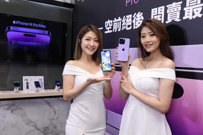 iPhone 14于16日正式开卖。（罗永铭摄）