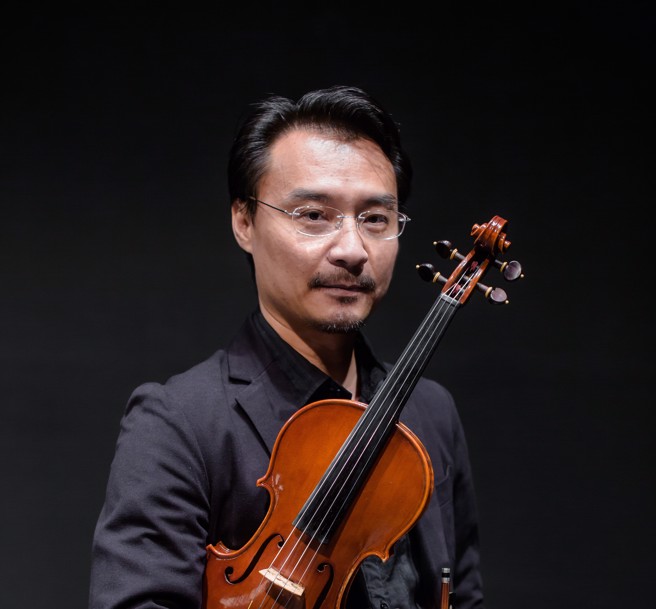 「弓舞弦歌」音乐会邀请臺湾知名小提琴家薛志璋合作，带来百听不厌的名曲《梁祝》。(图／臺北市立国乐团提供)
