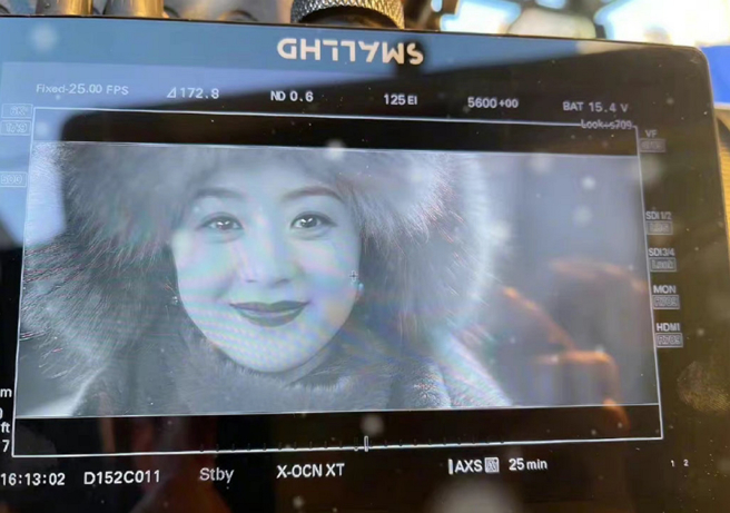 赵丽颖新戏预告中被网友发现变肉了，引起热烈讨论。(图/ 摘自微博)