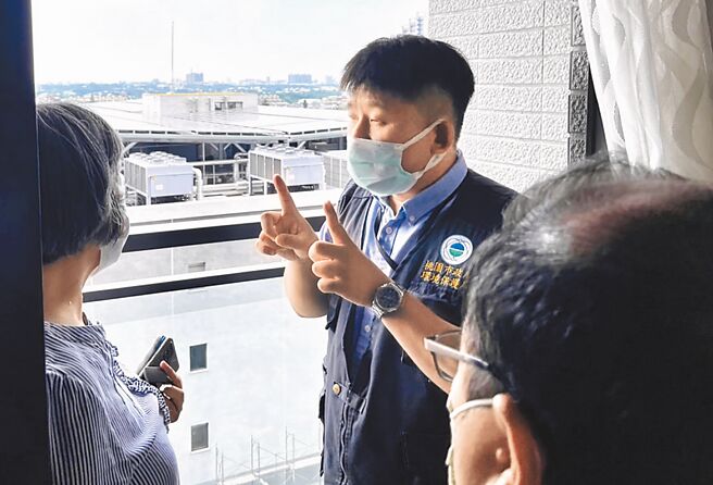 桃园市大溪区华福食品公司桃园厂噪音扰邻，长期影响附近住户生活，经环保局稽查后，业者承诺会积极改善。（陈治文提供／蔡明亘桃园传真）