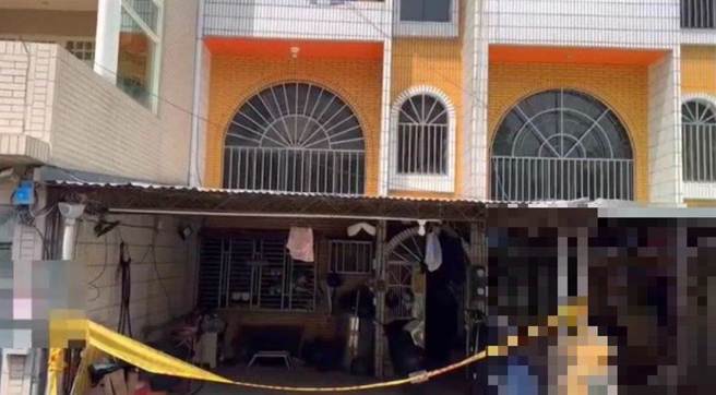 桃园中坜发生杀妻命案，刘姓丈夫经友人劝说后投案。（民眾提供／蔡明亘桃园传真）