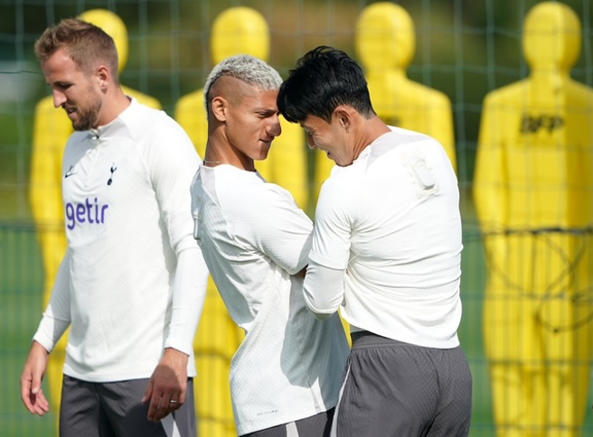 理查利森、哈里·凯恩 和 孙兴慜 仍在磨合阶段（图片来源︰达志影像）