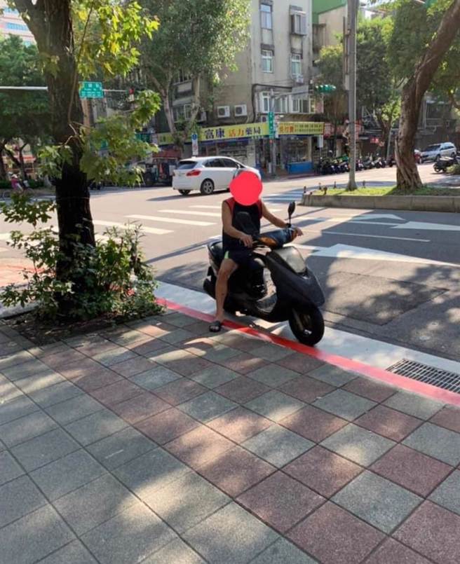 被害人拍下涉嫌性骚扰的男子，警方循线将俞男查缉到案。（翻摄照片／林郁平台北传真）