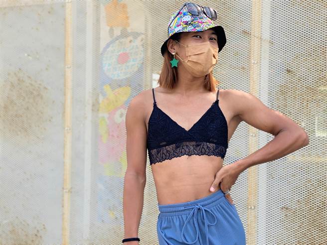 台东首场街头文化艺术聚今登场，来自屏东的参赛者裘卡尔说，带着来玩的心态参赛。（蔡旻妤摄）