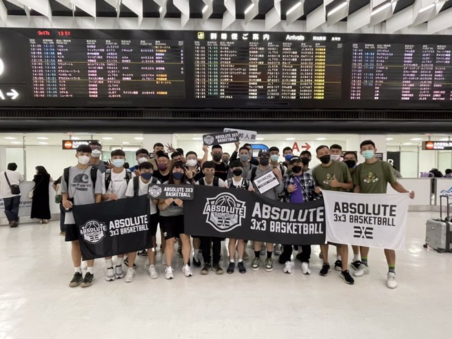 台湾总共派出男、女各3队、共6队前往日本东京参加年终赛。(3X3.EXE提供)