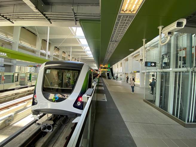 中捷今天地震後降速巡檢，無異常後恢復正常營運。（資料照片）