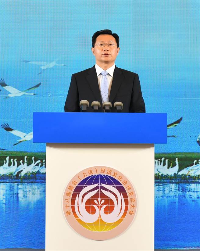 大陆国台办副主任潘贤掌。（照片由主办单位提供）