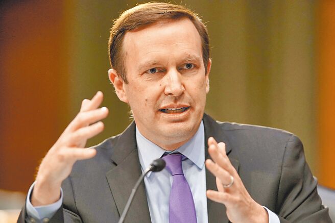 美国民主党籍联邦参议员墨菲（Chris Murphy）。（路透）
