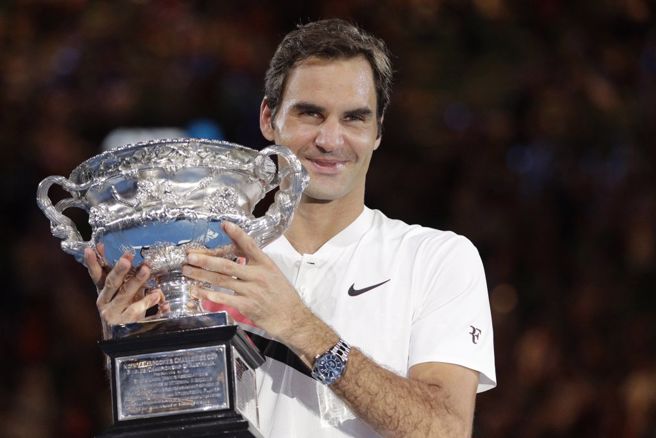 2018年的费德勒。（美联社资料照）