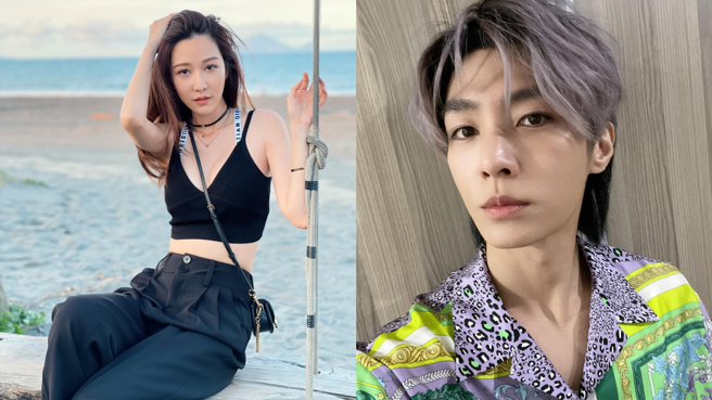 地震發生後炎亞綸與曾莞婷都在社群媒體上發文，引發熱議。（圖／FB@炎亞綸、曾莞婷）