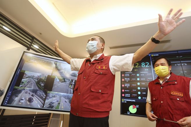 新北市长侯友宜。（杜宜谙摄）