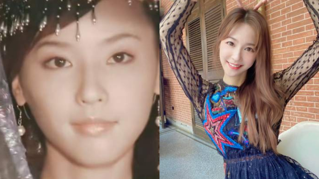 吳佳尼2007年才24歲就閃嫁馬景濤。(圖/吳佳尼 抖音、微博)