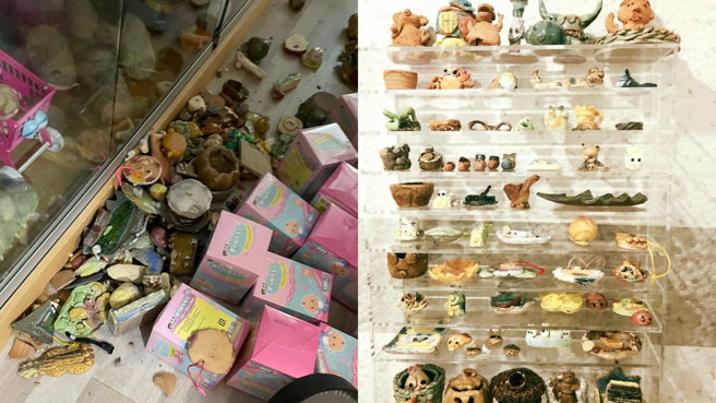 黄子佼曝光孟耿如陶艺还没碎时的模样。(图/黄子佼 FB)