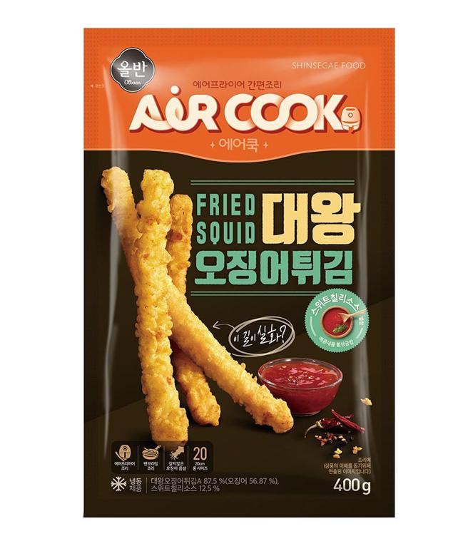 家樂福Olbaan韓國大王炸魷魚，限量，特價369元。（家樂福提供）