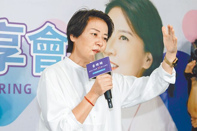 无党籍台北市长候选人黄珊珊。（资料照／郭吉铨摄）