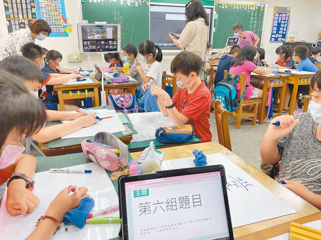 桃園八德人口成長快速，議員盼盡速增班增校。圖為學生上課示意圖。（桃園市教育局提供／陳夢茹桃園傳真）