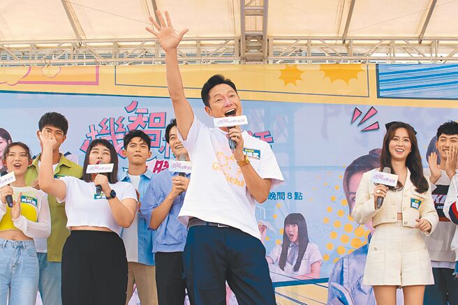 謝祖武昨出席見面會，開心與粉絲同樂。（TVBS提供）