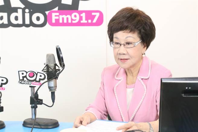 前副总统吕秀莲(《POP撞新闻》提供)