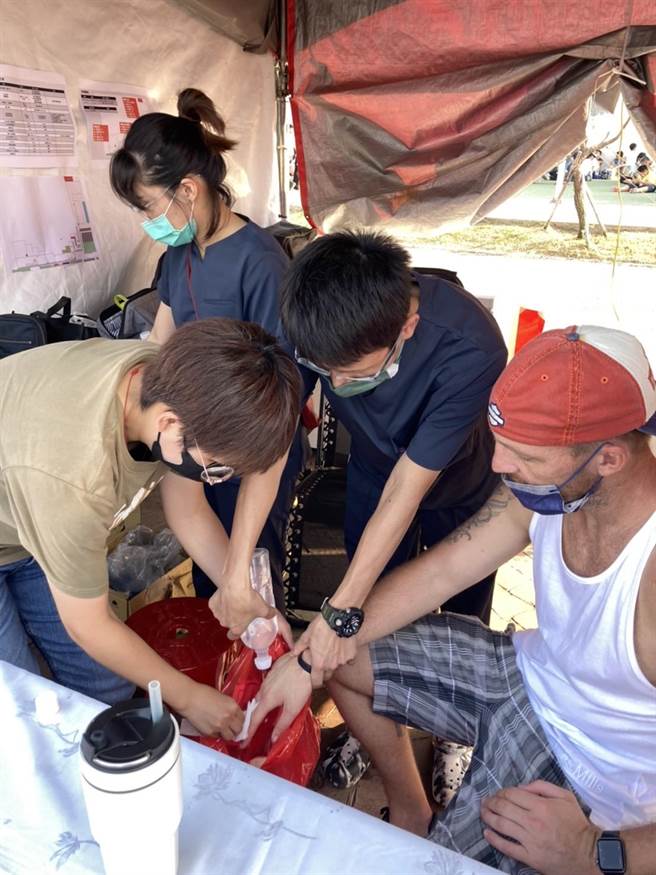 Red Bull飞行日大多是擦挫伤等轻微伤势。（童医院提供）