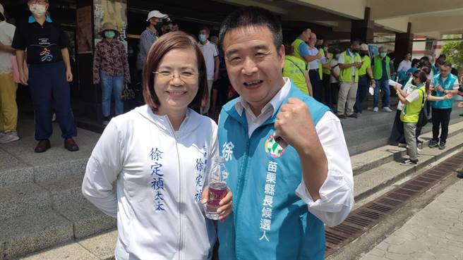 徐定禎21日將舉辦競選總部成立茶會。（李京昇攝）