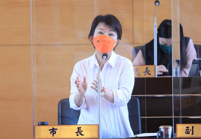 台中市长卢秀燕表示，目前台中市的文化推动经费应属于中段班，仍有努力空间。(林欣仪摄)