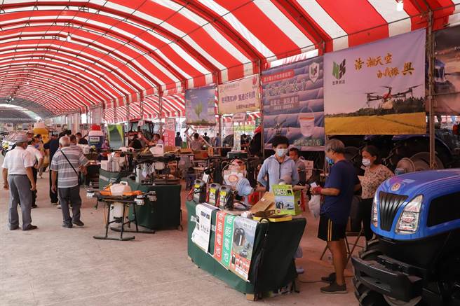 「雲林國際農業機械暨資材展」閉幕，交易金額創新高。（雲林縣政府提供／張朝欣雲林傳真）。