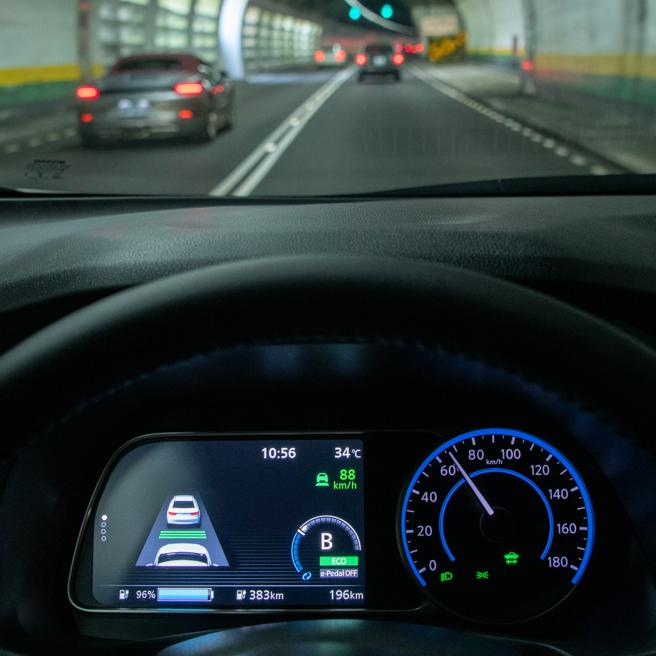 ICC智慧型定速控制系統。（陳大任攝）