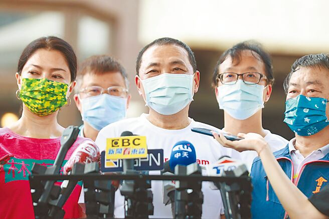 新北市长侯友宜18日强调，好好做事情。（叶德正摄）