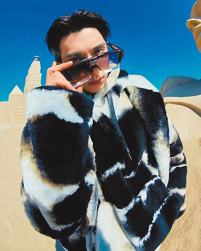 大陆艺人王鹤棣因《苍兰诀》成功转型实力派演员。（Louis Vuitton提供）