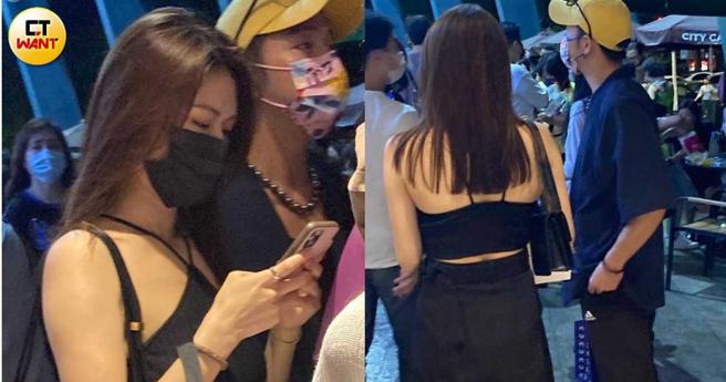 本月初本刊也曾捕捉到大飞与一名性感辣妹共赴徐若瑄演唱会。（图／本刊娱乐组）