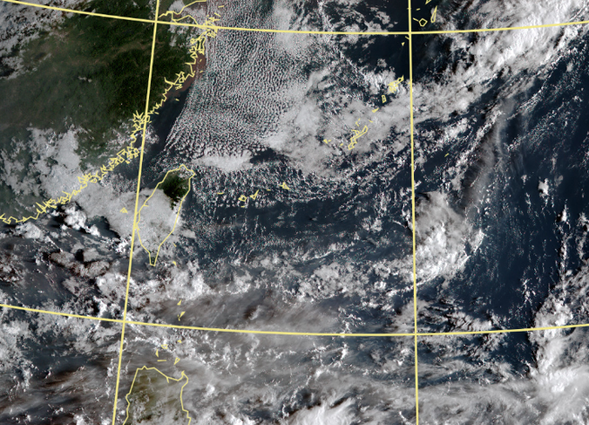 冷空气加上东北风，北台湾秋意渐浓，低温下探20度。（中央气象局提供）