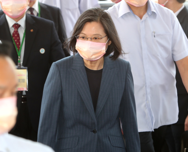 蔡英文總統。（資料照,鄭任南攝）