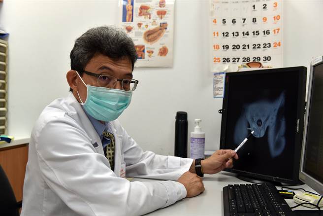 新北市三峡恩主公医院近期有名男高中生前往就诊，他骑车失控，撞击到阴囊，送医后发现睪丸破裂、严重梗塞，最终仅能手术摘除受伤睪丸。（三峡恩主公医院提供）