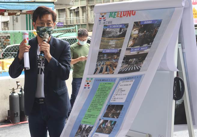 民进党基隆市长参选人蔡适应表示，政见不具可行性就是欺骗行为（陈彩玲摄）