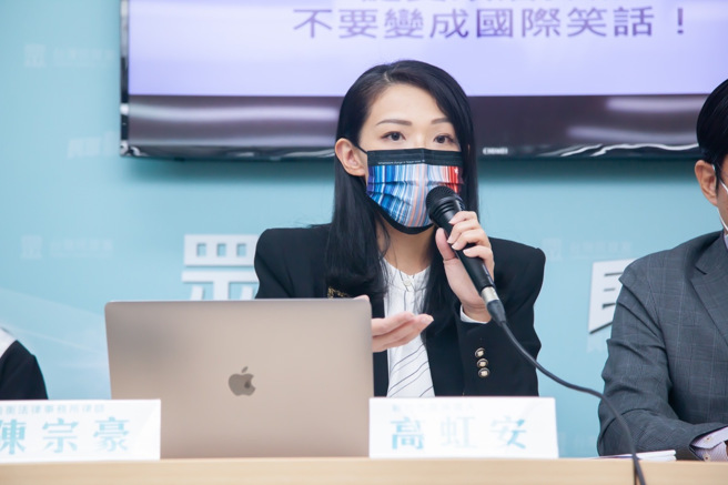 民眾党新竹市长参选人高虹安。（图／高虹安办公室提供）