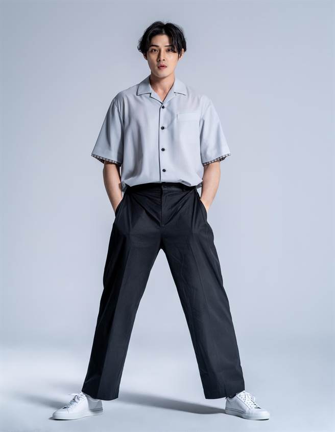 寇家瑞嘆身高太高成缺陷。（齊石傳播提供）