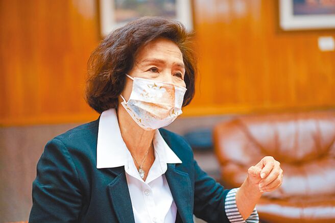 国民党宜兰县长林姿妙在专访中细数任内政绩，盼县民再给她4年，继续让不可能变成可能。（李忠一摄）