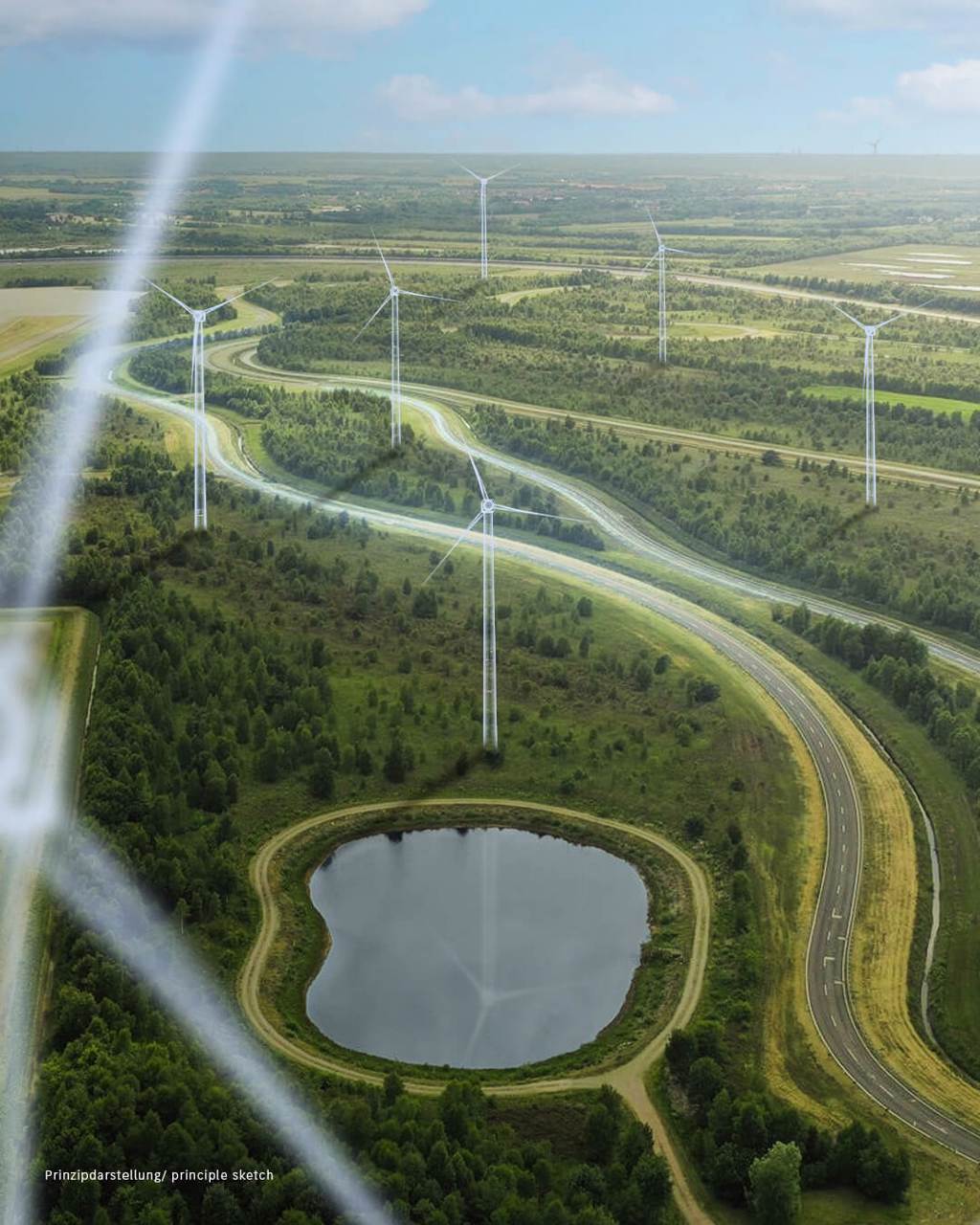 電不夠，那就自己生！Mercedes-Benz計劃在德國北部測試跑道上建造風電場 (圖/CarStuff)