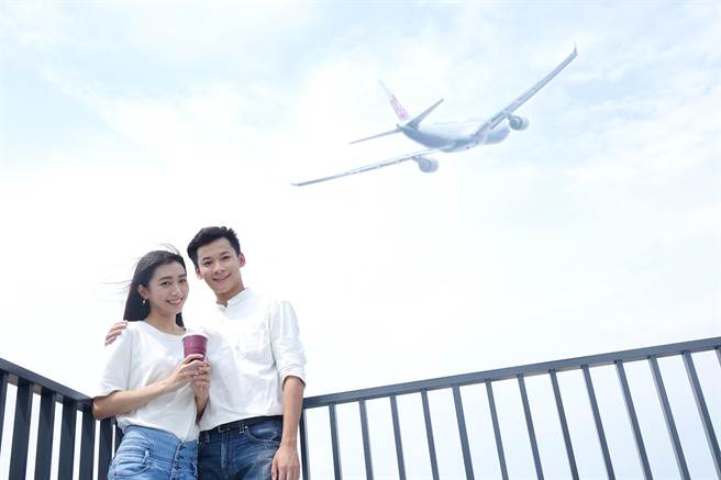 復兴空厨航站的景点成为观机的新视角。（中保科提供）