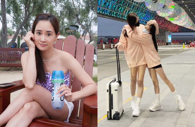 李晶晶独自扶养爱女伊莉莎白。（图／翻摄自Crystal Lee 李晶晶脸书）