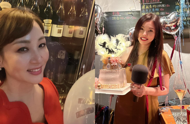 郁方等人昨帮何如芸办单身趴。（图／翻摄自好门媳妇的秘密生活郁小方脸书）