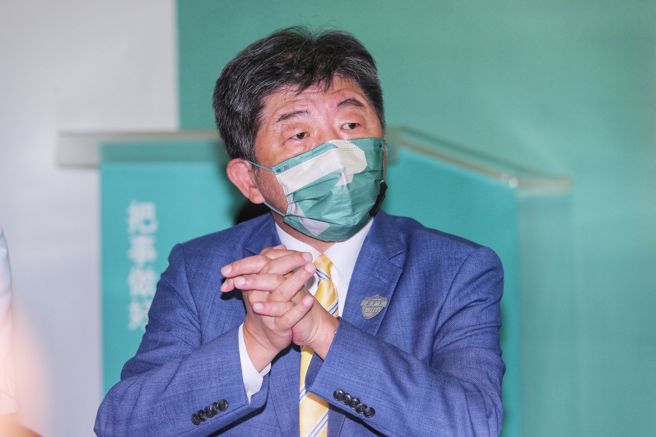 民进党台北市长参选人陈时中21日公布教育政策。（黄世麒摄）