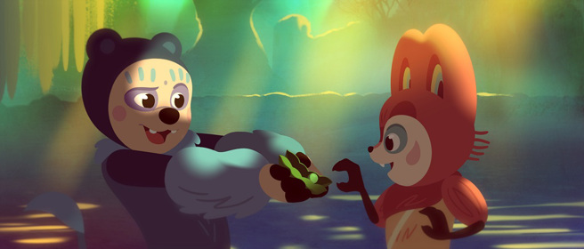 巴西知名導演阿雷阿布留（Alȇ Abreu）最新動畫長片《特務森友會》。(圖／台中市影視發展基金會提供)