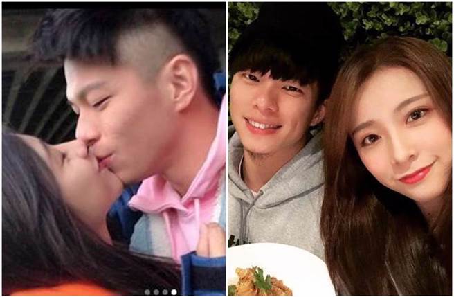 闪亮亮(萧芷渲)与黄包包有一段情。(图/黄包包、闪亮亮 IG)