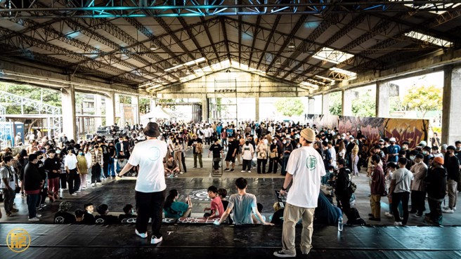 宜兰街头文化艺术节在中兴文化创意产业园区举行，宜兰县政府期待，透过艺术节打造宜兰另一项特色新指标。（宜兰县政府文化局提供）